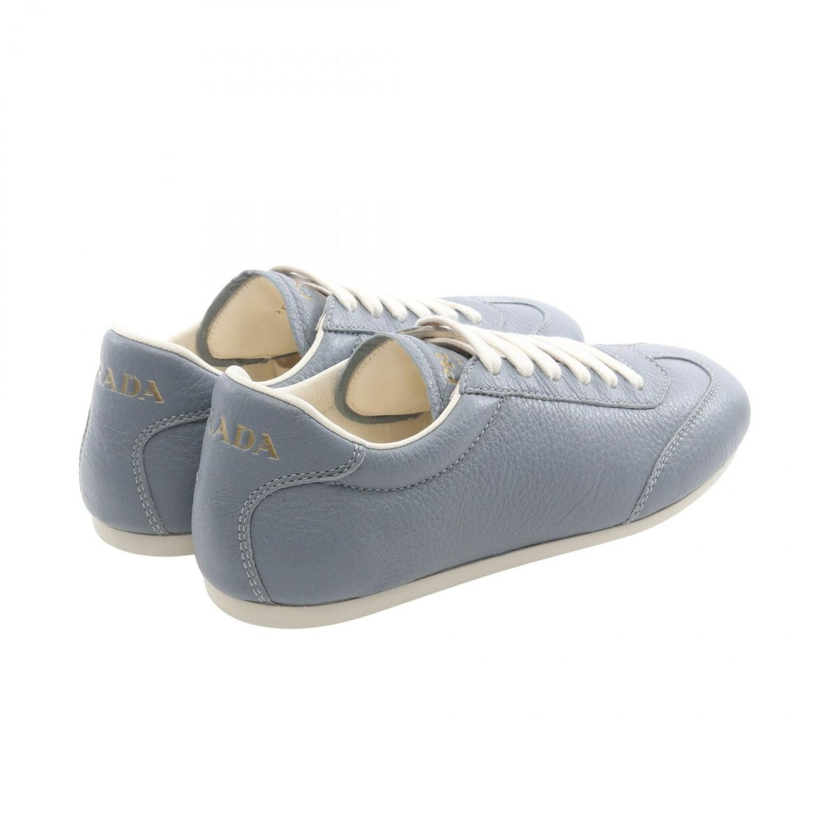 Prada Sneakers Leather Blue 6 — view 2