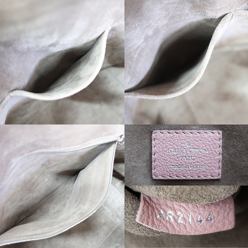Louis Vuitton Lockit MM Shoulder Bag 2-Way Pink Silver Hardware — view 7