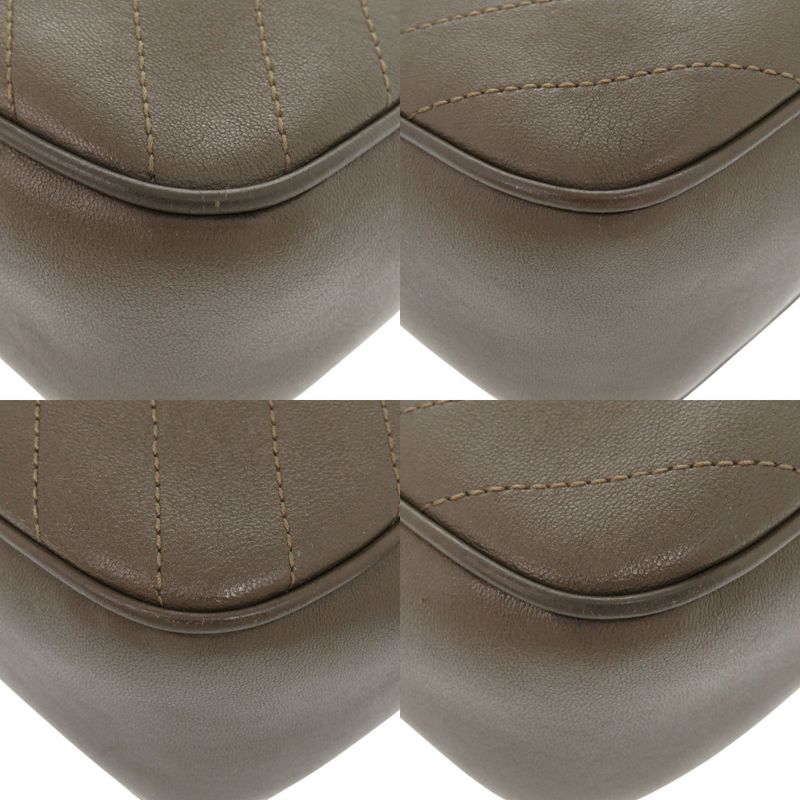 Gucci Blondi Leather Brown Shoulder Bag 0312 — view 4