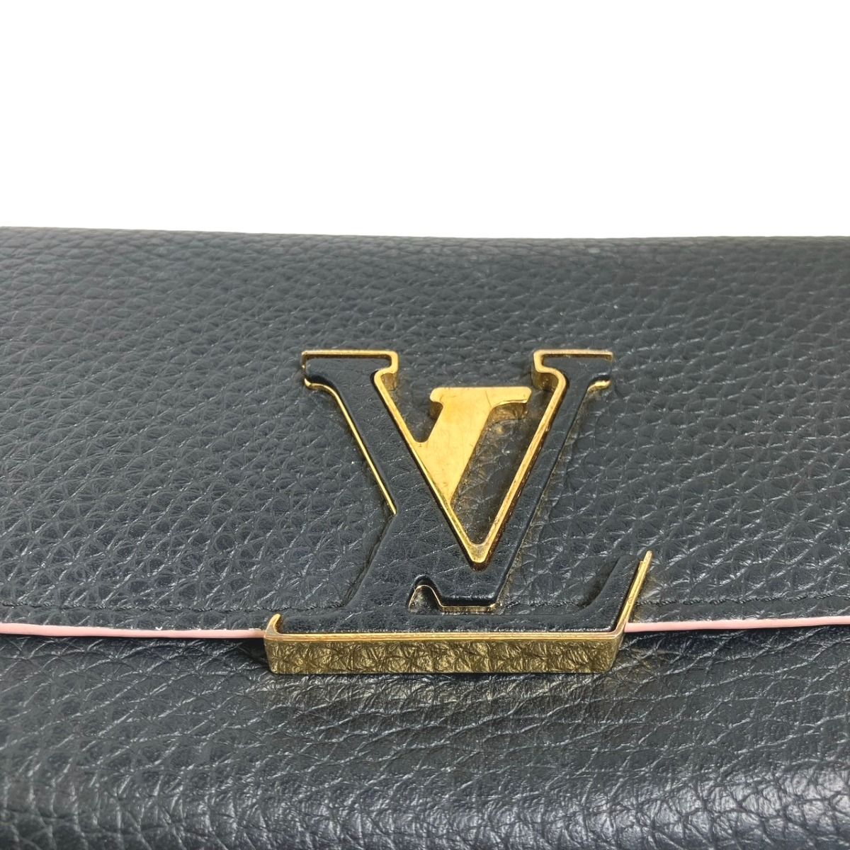 Louis Vuitton Taurillon Portefeuille Capucines Long Wallet — view 7
