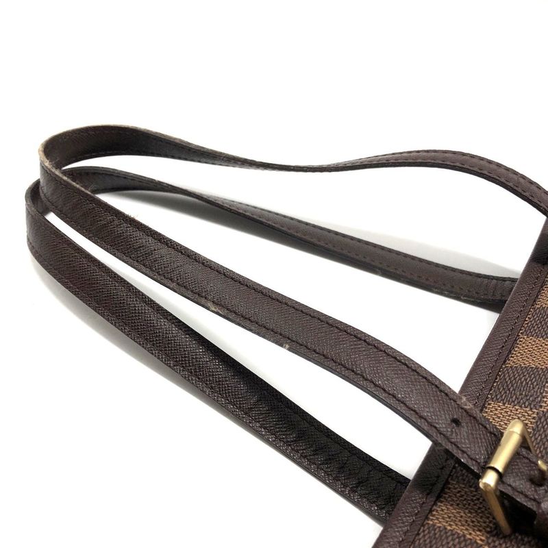 Louis Vuitton Damier Marais Tote Bag with Pouch Brown — view 9