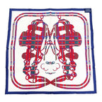Hermes Petit Carre 40 Scarf Brides De GALA Silk Multicolor Accessory — view 7