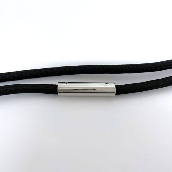Gucci Wire Belt Black Silver Hardware 83 cm — view 8
