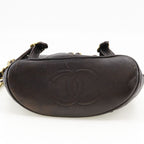 Chanel Quilted Vintage Lambskin Brown Backpack Daypack — view 8