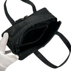 Prada Handbag Nylon Black — view 8