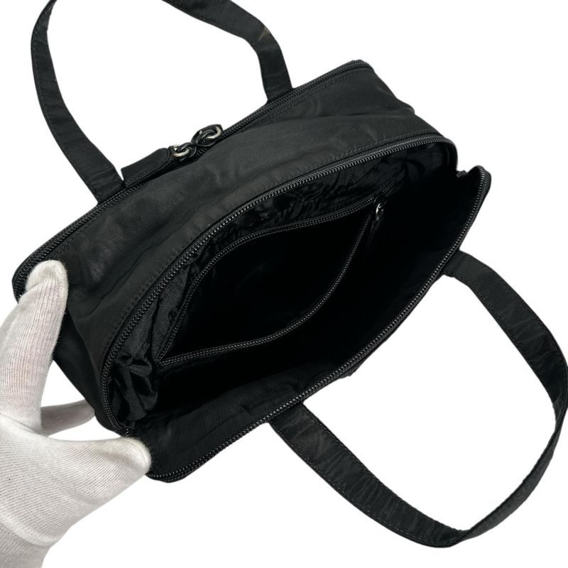 Prada Handbag Nylon Black — view 8