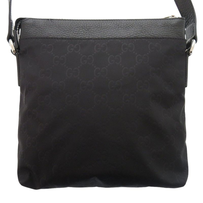 Gucci GG Nylon Black Shoulder Bag 0435 — view 2