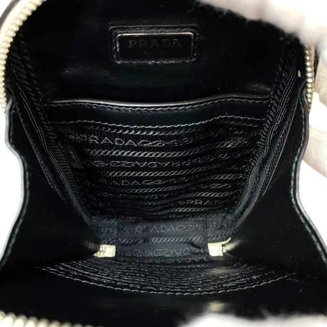 Prada 2 Vz039 Shoulder Bag Body Mini Triangle Logo Leather White — view 9