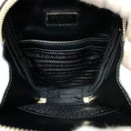Prada 2 Vz039 Shoulder Bag Body Mini Triangle Logo Leather White — view 9