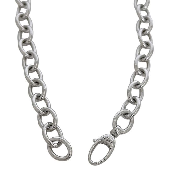 Gucci Necklace 5 Charm Silver Polished Ag 925 — view 5