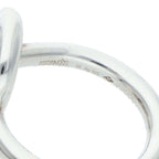 Hermes Echappee Silver Ring 56 14 — view 4