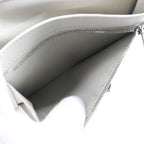 Celine Medium Strap Calf Black Beige Fold Wallet — view 8