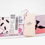 Hermes Twilly Factory Suit Scarf Silk Black 0105 — view 3