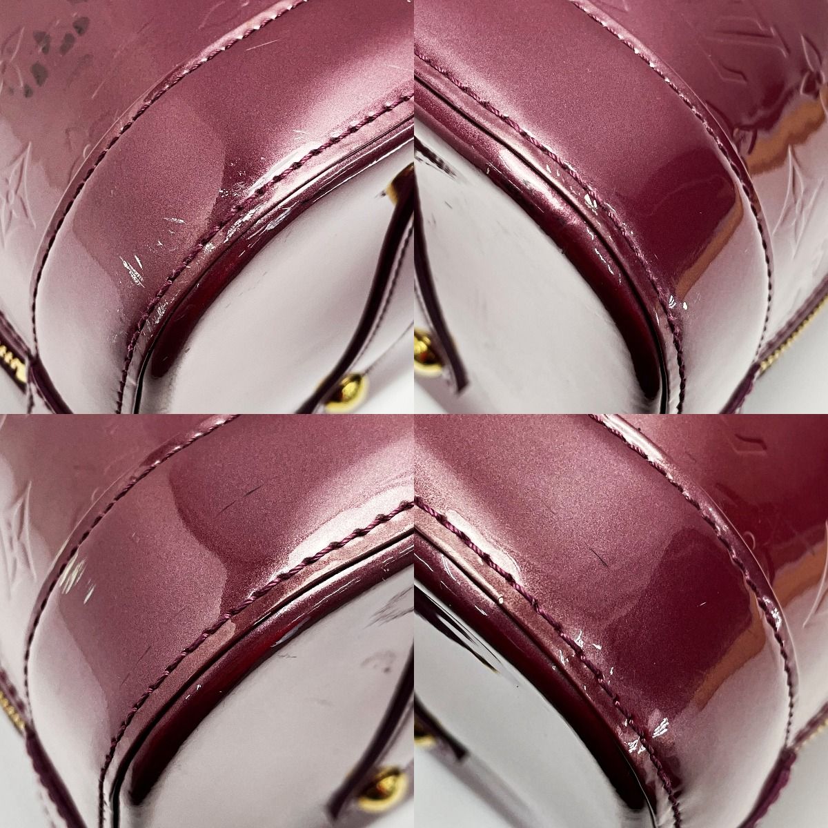 Louis Vuitton Vernis Alma GM Rouge Fauvist Padlock Key 2 — view 7