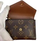 Louis Vuitton Wallet Portefeuille Victorine Monogram Gold Hardware 1352 — view 9