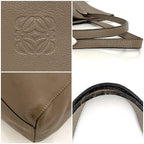 Loewe Tote Bag Beige Anagram Leather — view 4