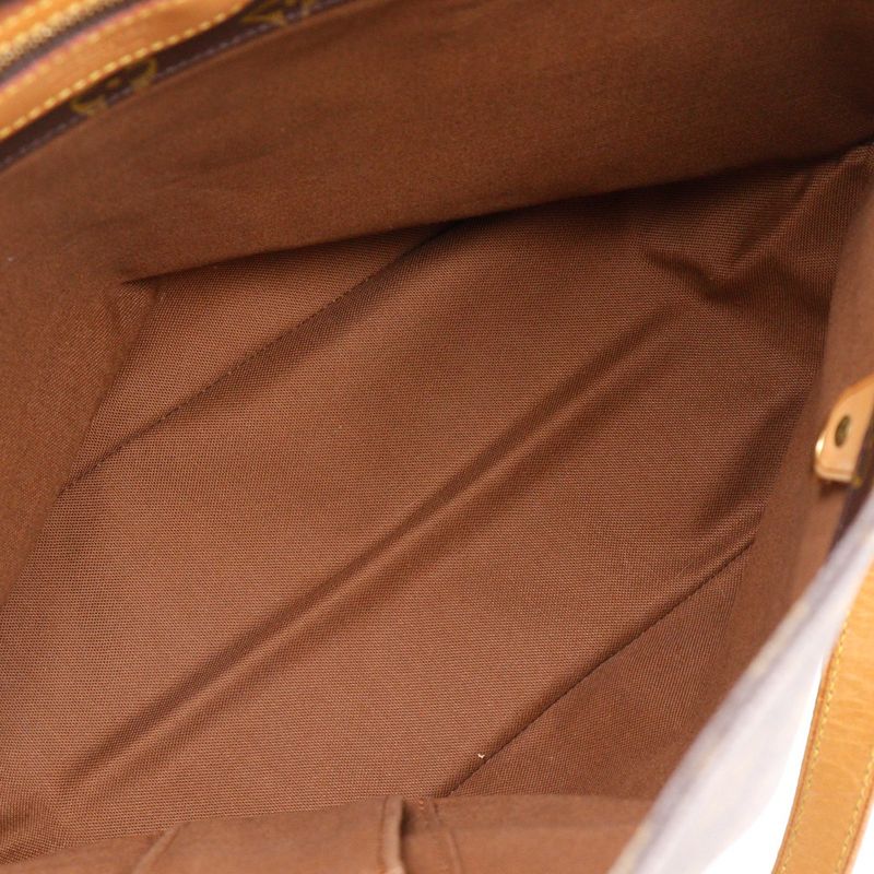 Louis Vuitton Sac Shopping Monogram Canvas Brown Mb0021 Tote Bag — view 6