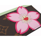 Louis Vuitton Tm Card Case Holdere Surple Cherry Blossom — view 6