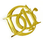 Christian Dior GP Logo Brooch Gold — view 4