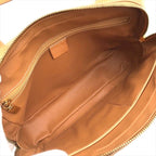 Celine Vintage Hand Bag Macadam Leather Light Brown — view 8