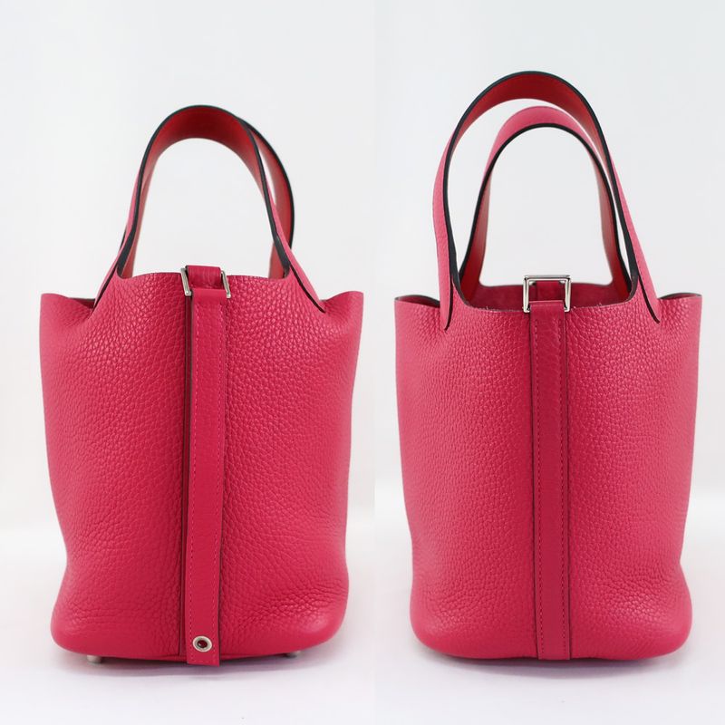 Hermes Picotin Lock PM Eclat Rose Mexico — view 4