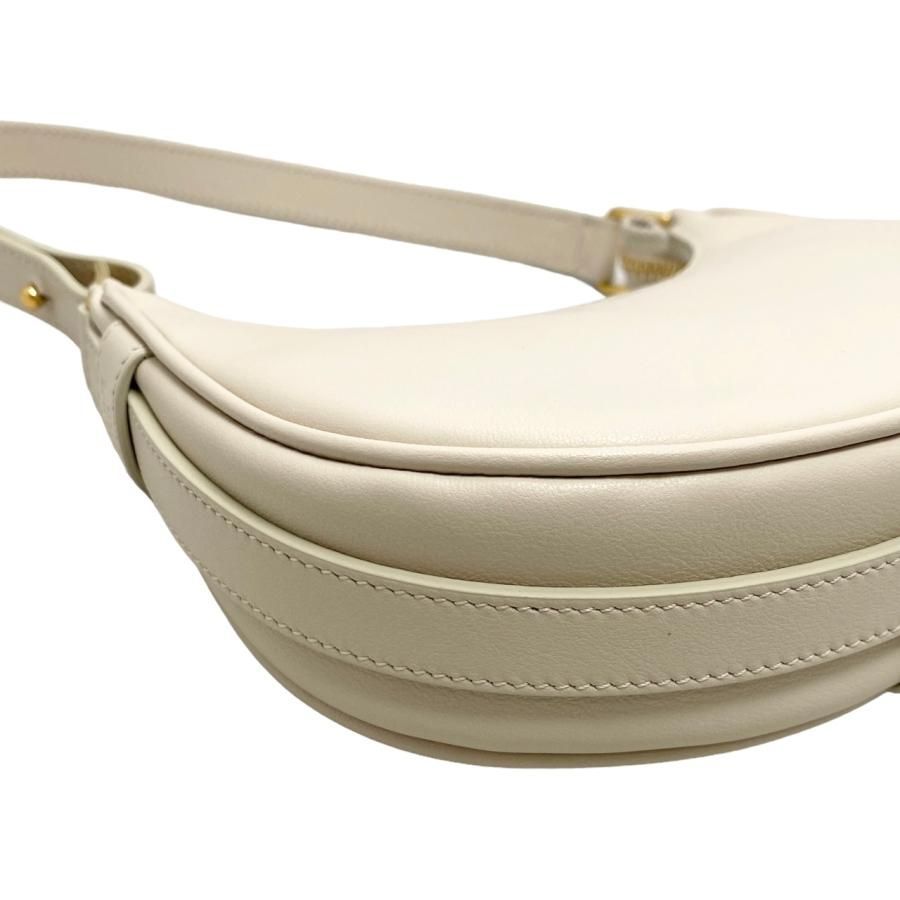 Celine Handbag Smooth Calfskin Mini Bag Beige Gold Hardware — view 5