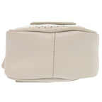 Bottega Veneta Reggello Leather Ivory Shoulder Bag White 0413 — view 3