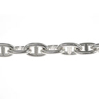 Hermes Chaine D'ancre MM 13 Frames AG 925 Silver Bracelet Bangle — view 5