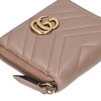 Gucci GG Marmont V-Stitch Round Zip Wallet — view 4
