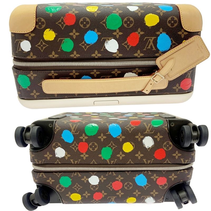 Louis Vuitton Monogram Horizon 55 Yayoi Kusama Brown — view 4