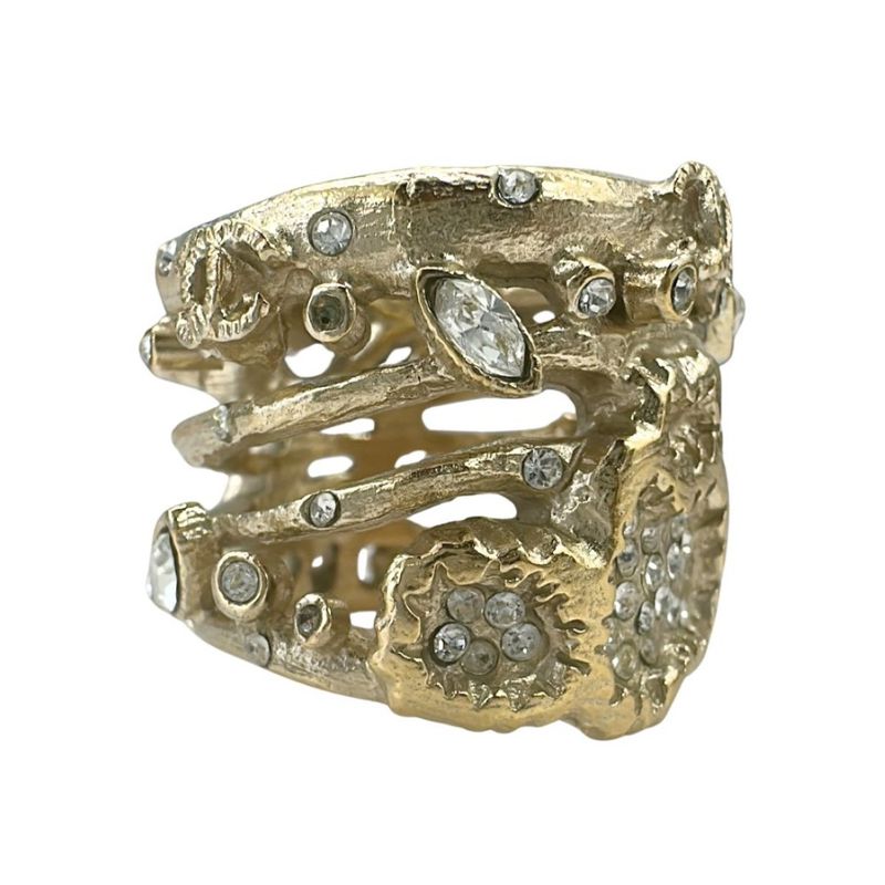 Chanel Rhinestone Ultra Ring — view 4
