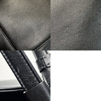 Chanel Black Chain Tote Bag Calfskin Gold Hardware — view 9