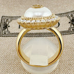 Gucci GG S Size Chain Effect Ring Flower — view 5