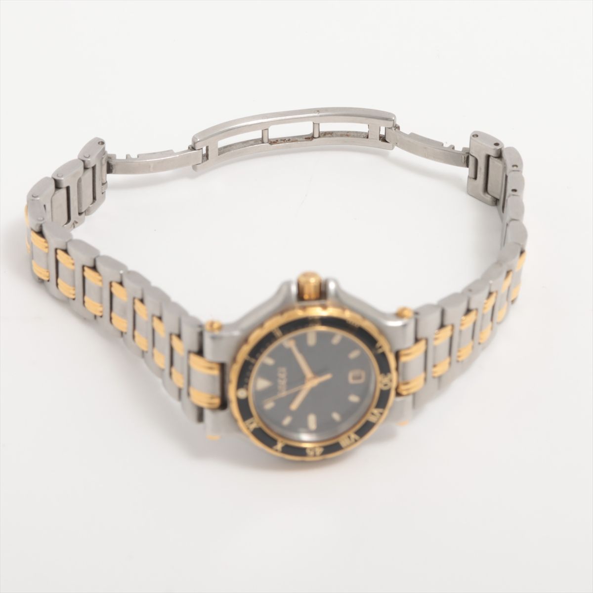 Gucci SS Quartz Watch Black Dial Swiss — view 5
