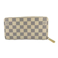 Louis Vuitton Azur Round Zipper Zippy Wallet Long