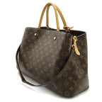 Louis Vuitton Monogram Montaigne GM Tote 2-Way Shoulder Bag Semi-shou — view 2
