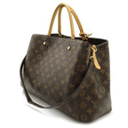Louis Vuitton Monogram Montaigne GM Tote 2-Way Shoulder Bag Semi-shou — view 3
