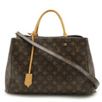 Louis Vuitton Monogram Montaigne GM Tote 2-Way Shoulder Bag Semi-shou