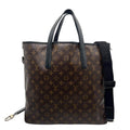 Louis Vuitton Super Monogram Macassar Davis Tote Bag Black