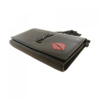 Saint Laurent Chain Wallet Leather Black — view 4