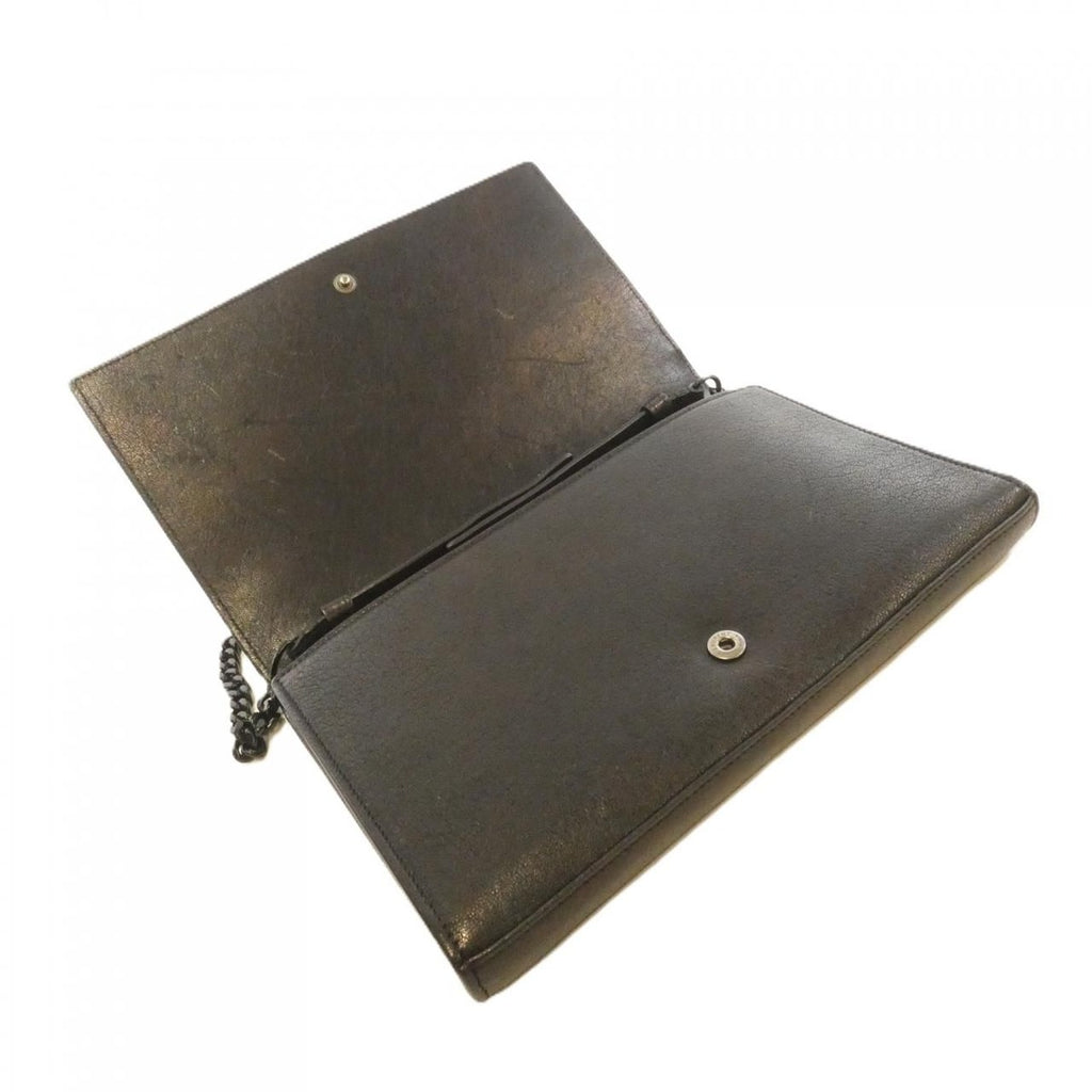 Saint Laurent Chain Wallet Leather Black — view 7