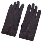 Hermes Gloves H Logo Serie Lamb Leather Lady — view 4