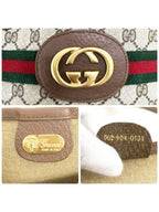 Gucci GG Marmont Sherry Large Tote Canvas Ophidia Shoulder Bag Handbag