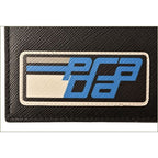 Prada Wallet Fold 2 Mo004 Saffiano Patch Patchwork Black — view 4