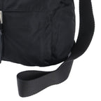 Prada Tessuto Nylon Triangle Logo Leather Shoulder Bag Crossbody Messenger — view 2