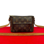 Louis Vuitton Vintage Vivacite PM Monogram Leather Mini Shoulder Bag Pochette