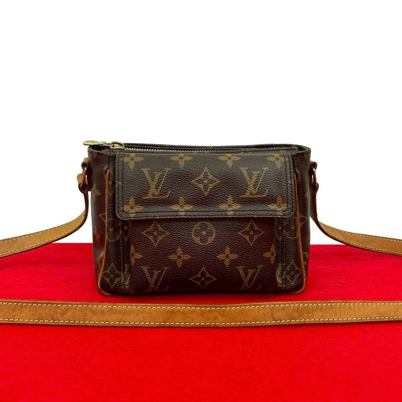 Louis Vuitton Vintage Vivacite PM Monogram Leather Mini Shoulder Bag Pochette — view 2