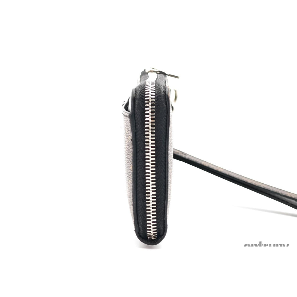Louis Vuitton Macassar Zippy Dragonne Wallet Brown Strap — view 5