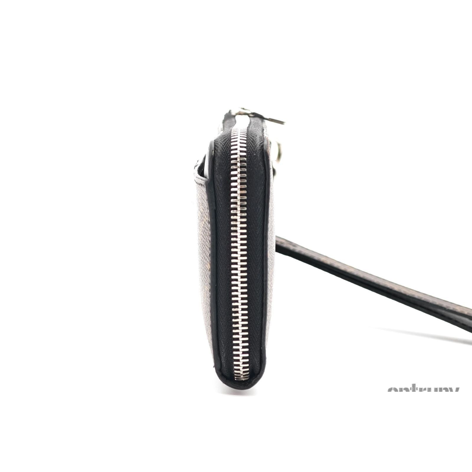 Louis Vuitton Macassar Zippy Dragonne Wallet Brown Strap — view 5