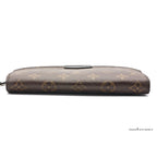 Louis Vuitton Macassar Zippy Dragonne Wallet Brown Strap — view 6